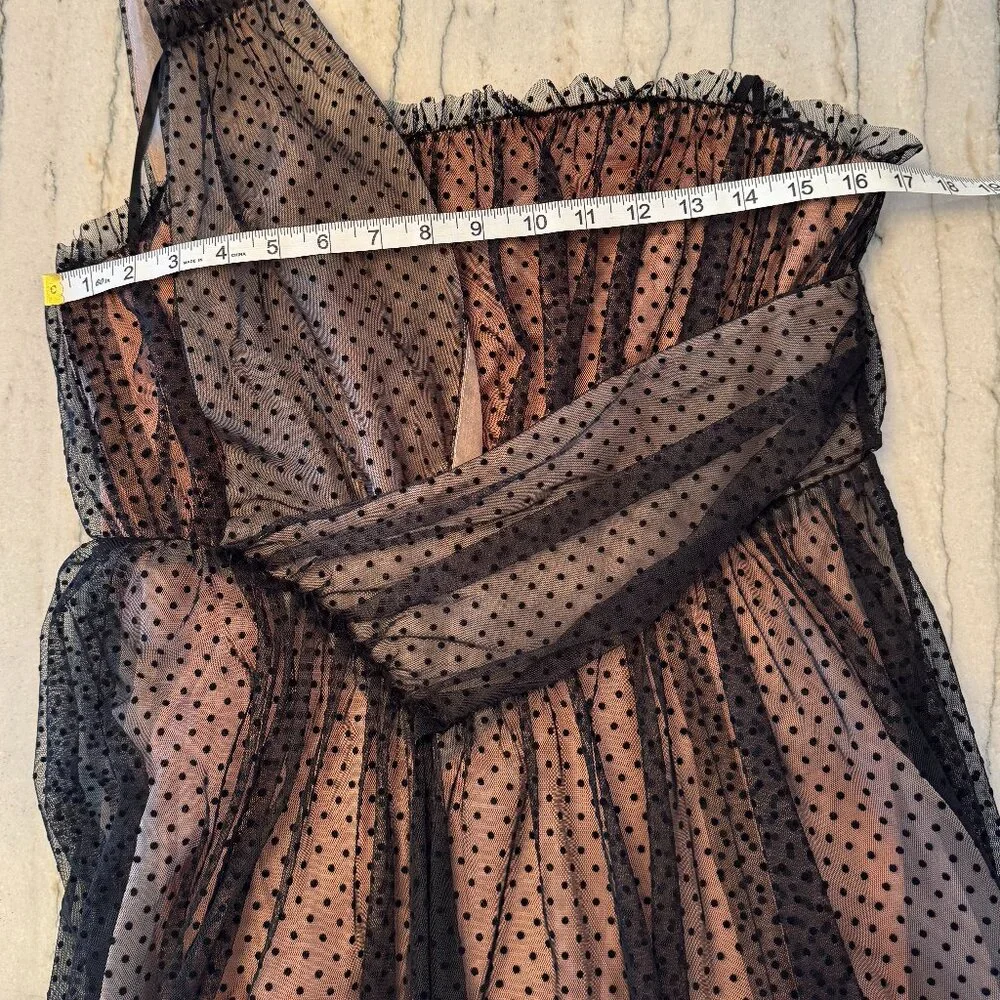 NWT Anthropologie Tulle Dot Maxi Dress - Picture 8 of 16